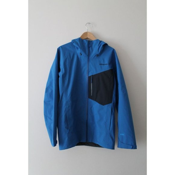 Patagonia SnowDrifter Jacket Andes Blue Size Small Shell - Picture 2 of 10